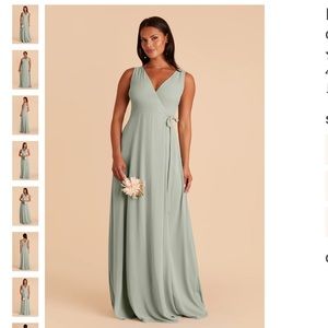 Birdy Grey Sage bridesmaid dress